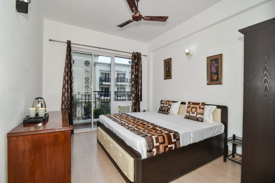 Bedroom in the 3 BHK