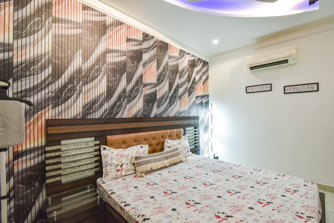 A deluxe room